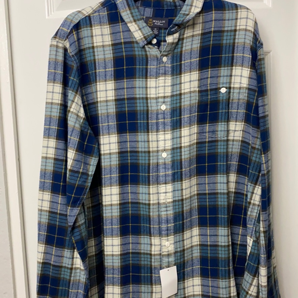 Wallin & Bros Blue Men’s Flannel